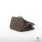 LV NEONOE MM BROWN MONOGRAM RED CANVAS GHW