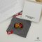 YSL RING GOLD RED