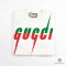 GUCCI T-SHIRT XS WHITE GUCCI RED