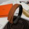 HERMES BELT 85 BLACK BROWN