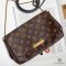 LOUIS VUITTON FAVORITE PM BROWN MONOGRAM CANVAS GHW