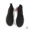 BALENCIAGA SLIP-ON SNEAKERS 39 BLACK WHITE