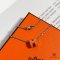 HERMES NECKLACE POP ORANGE SHW