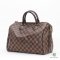 LV SPEEDY BAND 30 BROWN DAMIER EBENE CANVAS GHW
