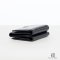 GUCCI TRI FOLD WALLET SHORT BLACK CALF GHW
