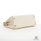 HERMES KELLY 28 WHITE CLAIR EPSOM GHW STAMP D