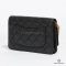 CHANEL REISSUE WOC BLACK CALF GHW MICRO