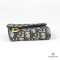 DIOR TRI FOLD SHORT WALLET OBLIQUE NAVY