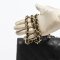 CHANEL CLASSIC 12 JUMBO BLACK CAVIAR GHW