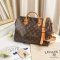 LV SPEEDY BAND 30 BROWN MONOGRAM MONOGRAM CANVAS GHW