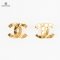CHANEL GOLDEN WITH C C EARRING