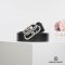 BALENCIAGA BELT BB LOGO BLACK RHW SIZE 85