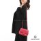 CHANEL MINI 7 SQ PINK FUSHIA CAVIAR