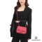 CHANEL MINI 7 SQ PINK FUSHIA CAVIAR