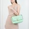 CHANEL FLAP 19 SIZE 26 CM GREEN LAMB SKIN