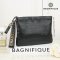 CHANEL CLUTCH IN BLACK CROC WITH CHANEL