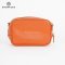 PRADA SAFFIANO MINI ZIP CROSSBODY BAG IN ORANGE