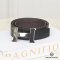 HERMES BELT 4 CM BLACK CHOCO