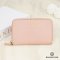 PRADA MEDIUM ZIPPY WALLET IN LIGHT PINK