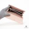 GUCCI SARAH WALLET LONG PINK CALF GHW