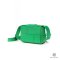 BOTTEGA CASSETTE MINI GREEN BIG STRIP GHW