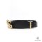GUCCI BELT 2.5 CM 80 BLACK CALF GHW