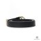 GUCCI BELT 2.5 CM 80 BLACK CALF GHW