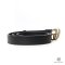 GUCCI BELT 2.5 CM 80 BLACK CALF GHW