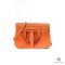 HERMES HALZAN 22 ORANGE SWIFT SHW STAMP X