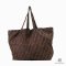 FENDI SHOPPING BAG BROWN FENDI GHW