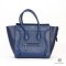 CELINE LUGGAGE MICRO BLUE NAVY CALF GHW