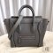 CELINE LUGGAGE NANO GREY CALF GHW