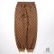 GUCCI TROUSERS S BROWN GG MONOGRAM