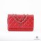 CHANEL WOC 7.5" RED CAVIAR GHW