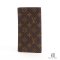 LV BI FOLD WALLET LONG BROWN MONOGRAM CANVAS