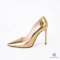 PRADA PUMP 37 GOLD METALLIC GHW