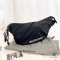 BALENCIAGA BELT BAG 23 BLACK NYLON SHW
