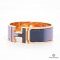 HERMES CLIC CLAC 2 CM 2 TONE PINKPURPLE SIZE PM