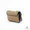 GUCCI MARMONT 22 BLACK BROWN GG SUPREME MONOGRAM GHW