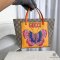 GUCCI KID_S TOTE MINI BROWN ORINEG GG SUPREME MONOGRAM SHW