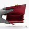 LOUIS VUITTON PORTEFEUILLE FLORE SHORT BROWN MONOGRAM BURGANDY CANVAS GHW