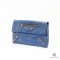 BALENCIAGA ENLEVOPE CLUTCH 31 BLUE CALF GHW