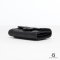 CHANEL CARD HOLDER SHORT BLACK METALLIC CAVIAR SHW