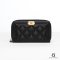 CHANEL ZIPPY BOY WALLET MEDIUM BLACK CAVIAR GHW