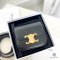 CELINE TRIOMPHE BELT BAG MINI BLACK CALF GHW