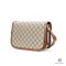 GUCCI HORSEBIT 1955 SMALL BROWN GG SUPREME MONOGRAM GHW