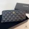 CHANEL ZIPPY WALLET LONG BLACK CAVIAR GHW