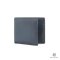 PRADA 8 CARD SHORT NAVY SAFFIANO