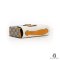 GUCCI PADLOCK MINI WHITE BROWN STRAP GG MONOGRAM GHW