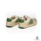 GUCCI SNEAKER 7 BROWN GREEN RED CALF